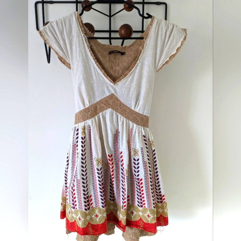 Boho babydoll dress